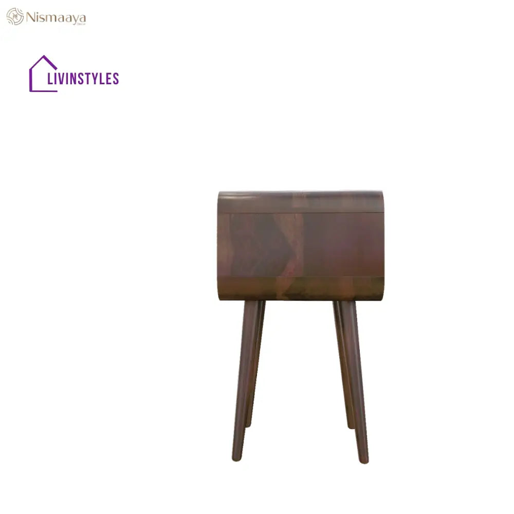 Falisha Bedside Walnut Finish