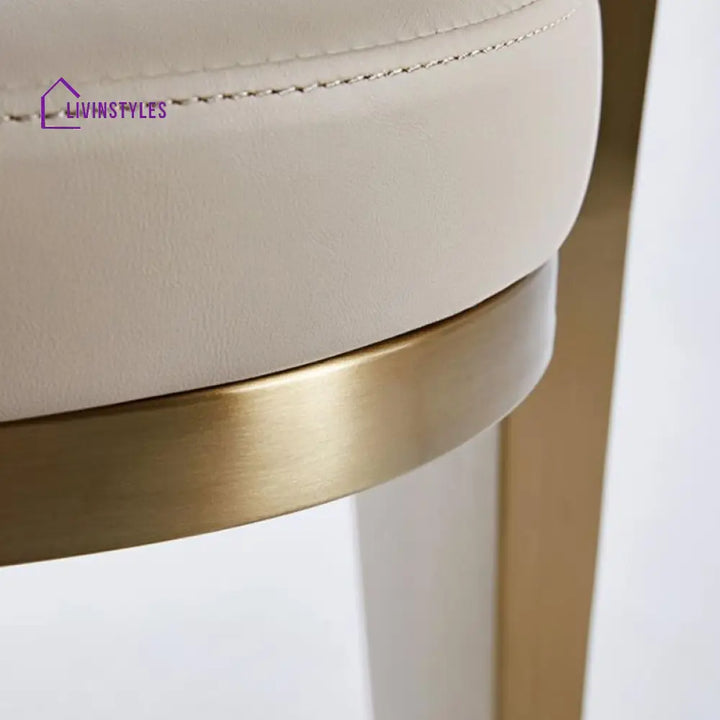 Falisha Metal Dining Chair | Stainless Steel