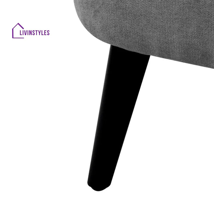 Falisha Solid Wood and Fabric Arm Chair | Living Room Chair | Lounge Chair