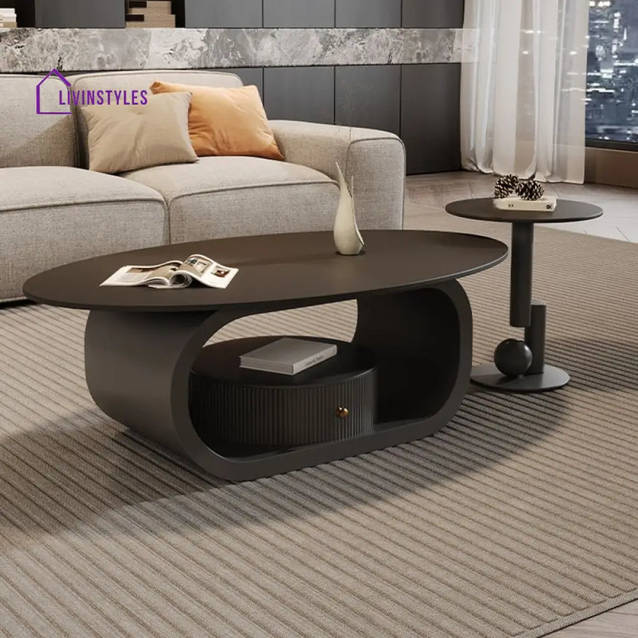 Falisha Stainless Steel Coffee Table for Living Room