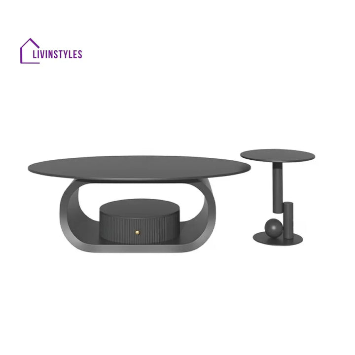 Falisha Stainless Steel Coffee Table for Living Room