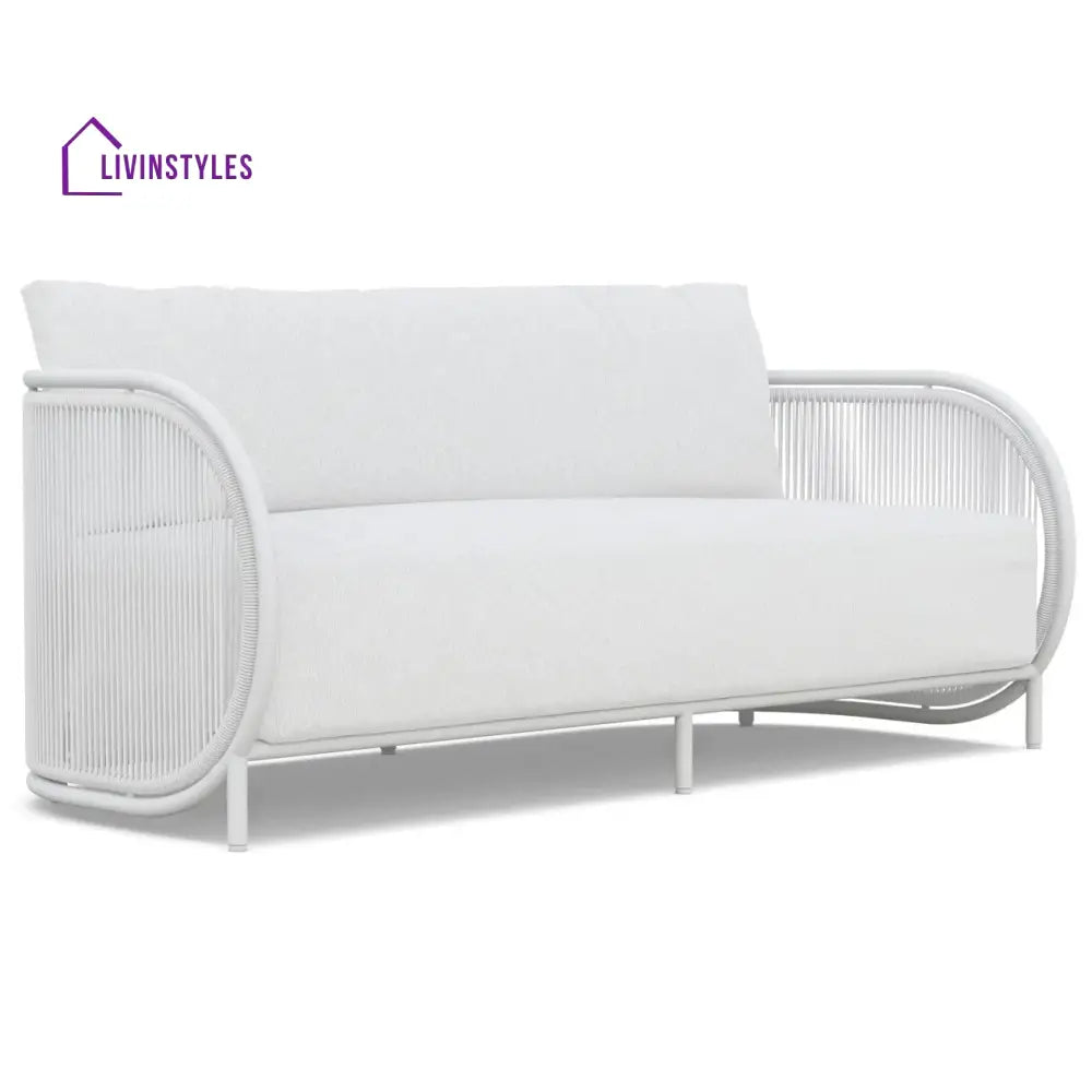 Farah Metal And Rope Outdoor Sofa Set