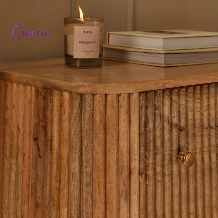 Faustino Mango Wood 6 Drawer Chest - Natural Chest of Drawers