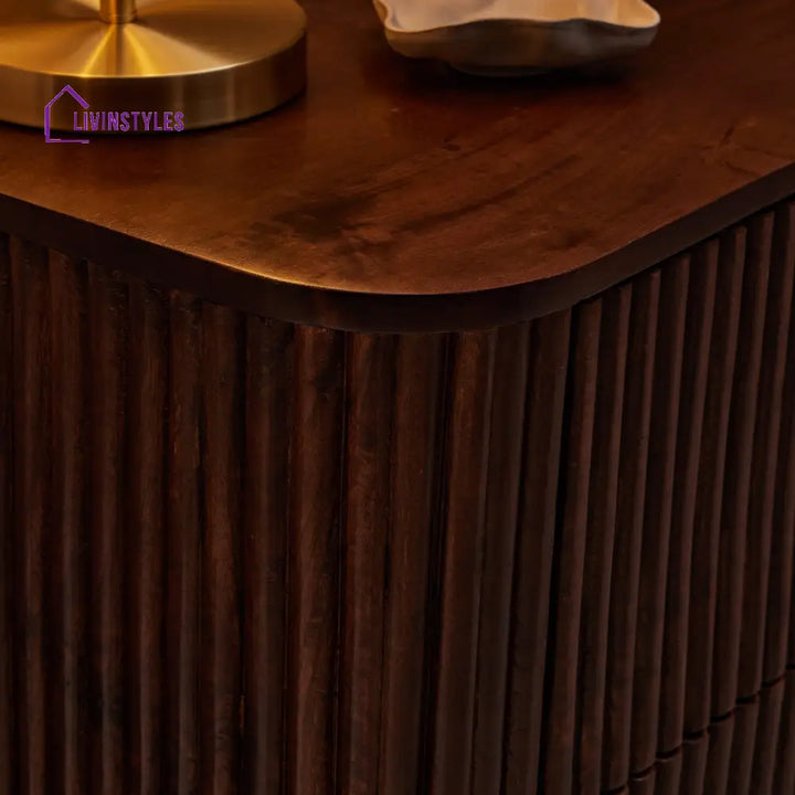 Faustino Mango Wood 6 Drawer Chest - Walnut Chest of Drawers