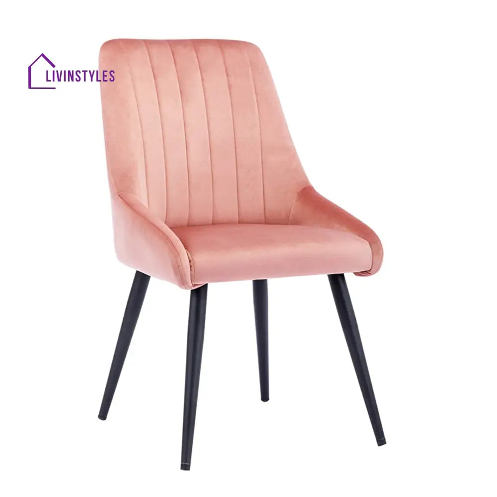 Faux Leather Dining Chair Tan Furniture