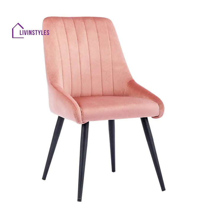 Faux Leather Dining Chair Tan Furniture