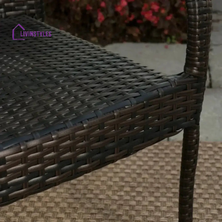 Fawzia Outdoor All-Weather Resistant Rattan Wicker 6-Piece Dining Set - Dining Set