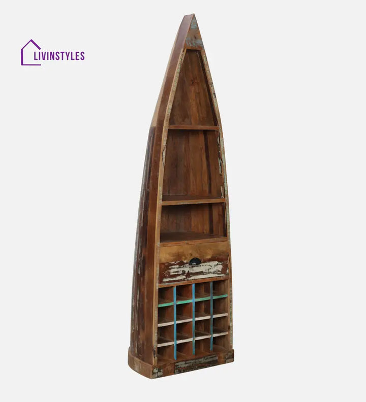 Fedir Mango Wood Bar Cabinet