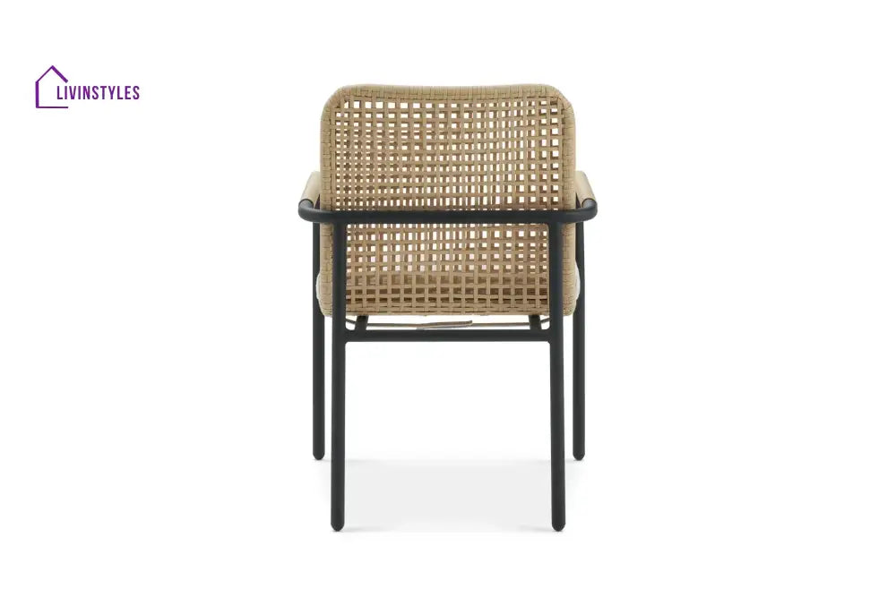 Femia Outdoor Patio Seating Set 2 Chairs Set (Honey) - Coffee Table Sets