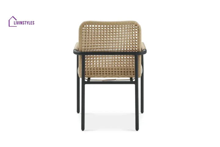 Femia Outdoor Patio Seating Set 2 Chairs Set (Honey) - Coffee Table Sets