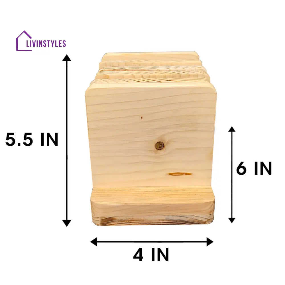 Fence Wooden Coaster Set Coasters