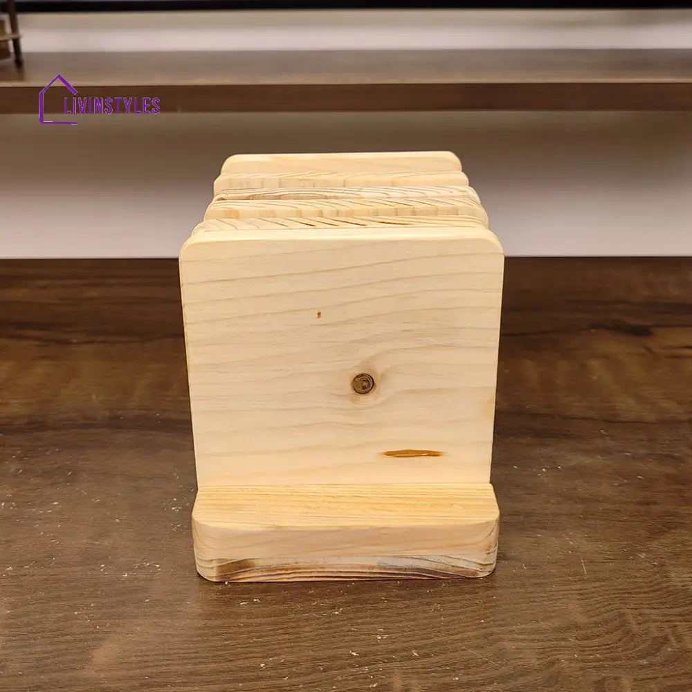 Fence Wooden Coaster Set Coasters