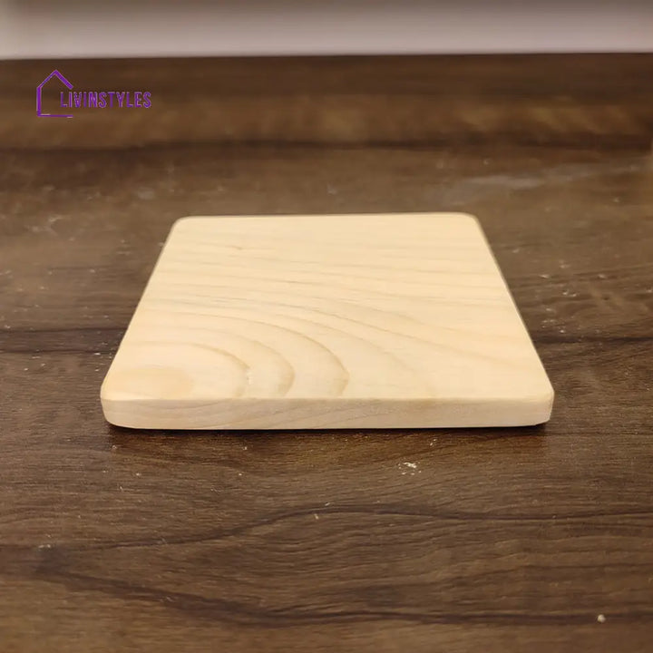 Fence Wooden Coaster Set Coasters
