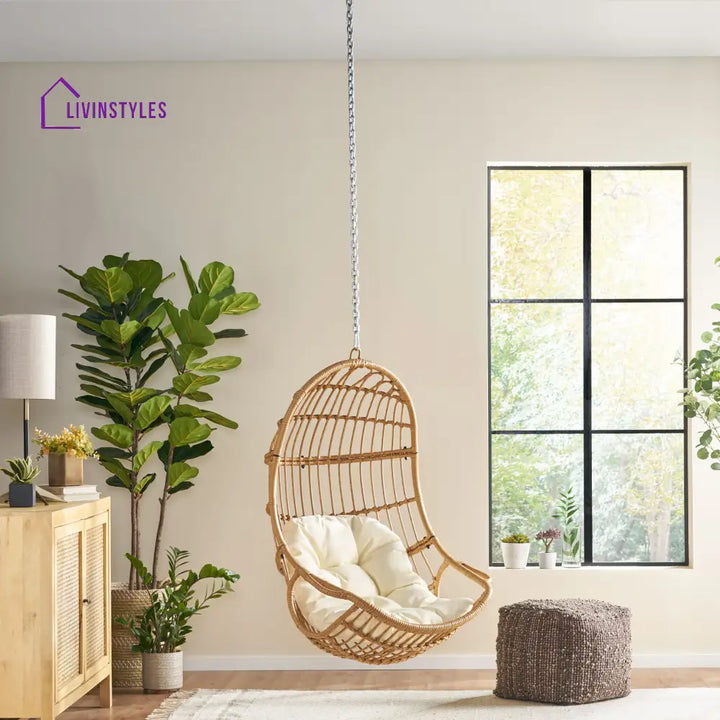 Fernán Single Seater Hanging Swing Without Stand For Balcony Garden Swing - Swings