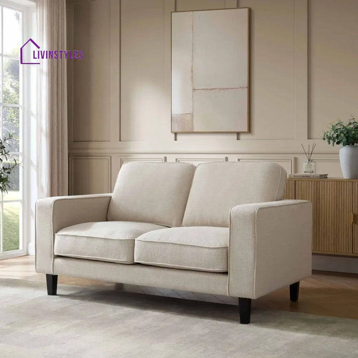 Fernando 2 Seater Sofa - Beige - Sofas