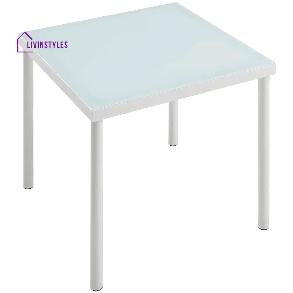 Finds Outdoor Patio Seating Set 2 Chairs and 1 Table Set (White) Braided & Rope - Coffee Table Sets
