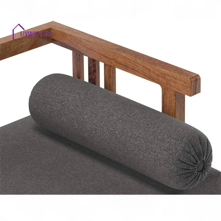 Finn Diwan Bed in Grey Teak