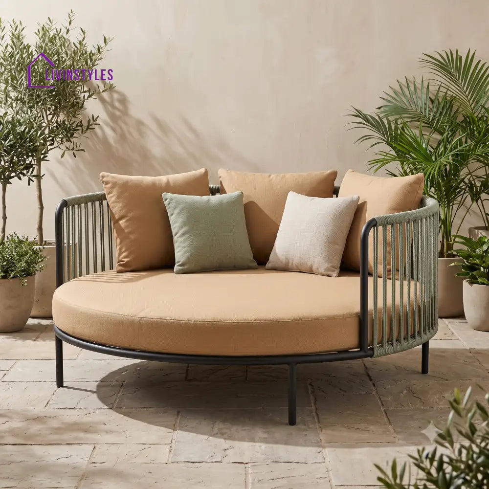 Florimond Outdoor Day Bed | Garden Day Bed | Outdoor Day Beds for Villa