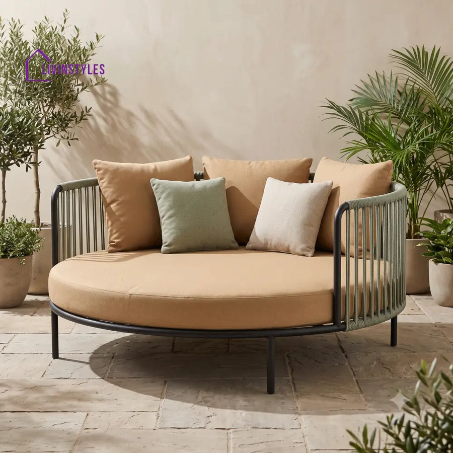 Florimond Outdoor Day Bed | Garden Day Bed | Outdoor Day Beds for Villa
