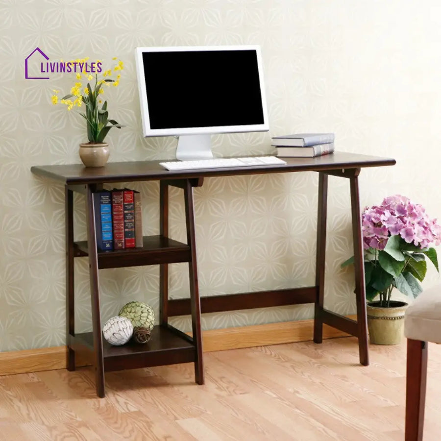 Foma Solid Wood Study Table for Students