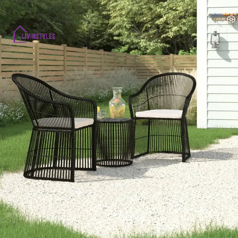Freya 3-Piece Outdoor Rattan Wicker Patio Set - Patio Set