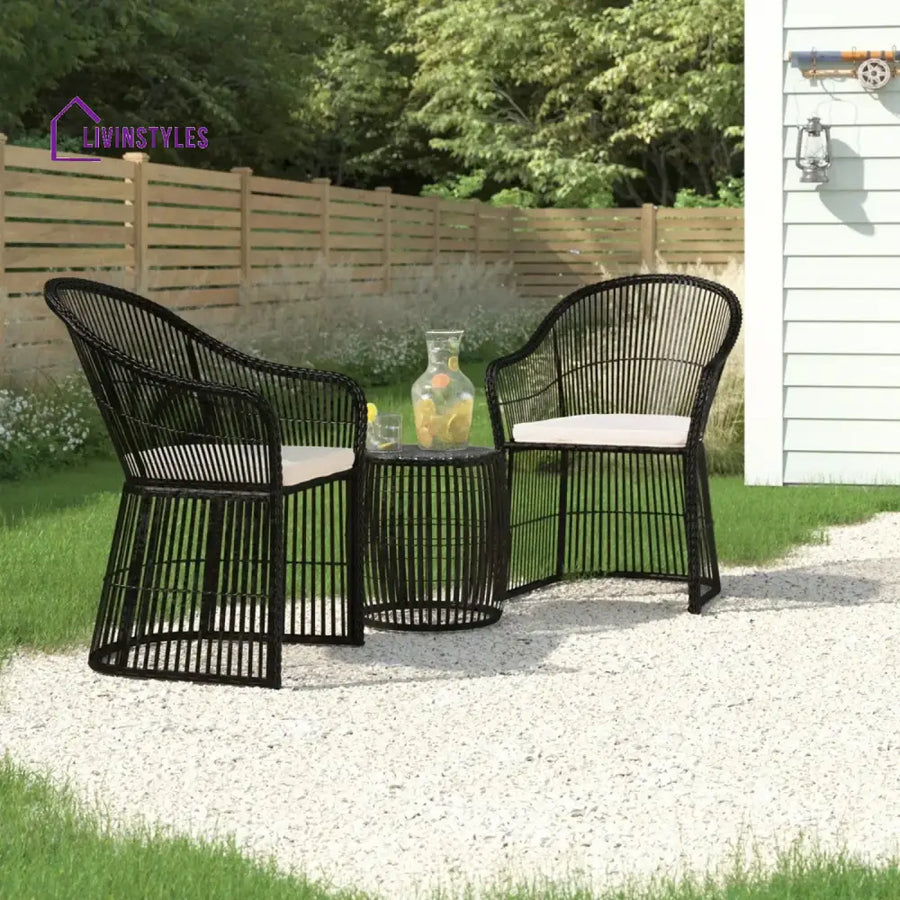 Freya 3-Piece Outdoor Rattan Wicker Patio Set - Patio Set