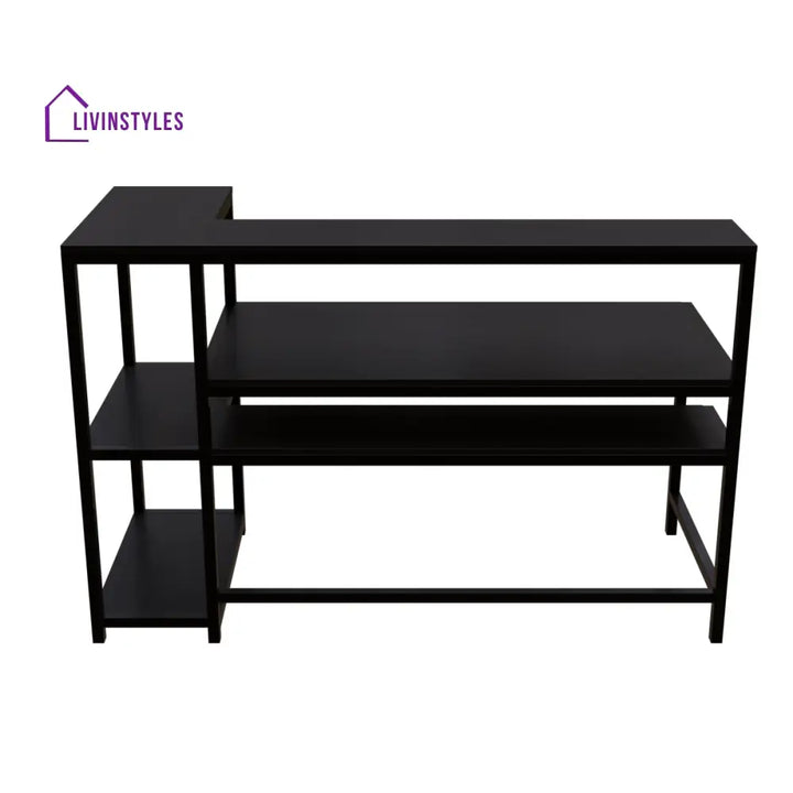 Fronx Computer Table With Open Storage | Computer Table | Study Table for Home - Art & Drafting Tables