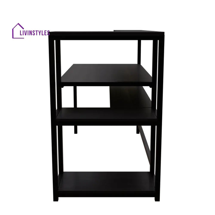 Fronx Computer Table With Open Storage | Computer Table | Study Table for Home - Art & Drafting Tables