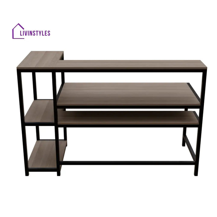 Fronx Computer Table With Open Storage | Computer Table | Study Table for Home - Art & Drafting Tables