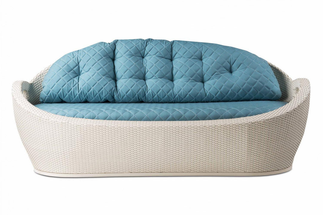 Crocetta Outdoor Sofa Set 3 Seater , 2 Single seater and 1 Center Table (Off White)