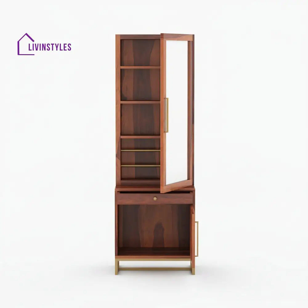 Gabriela Sheesham Wood dressing table with storage