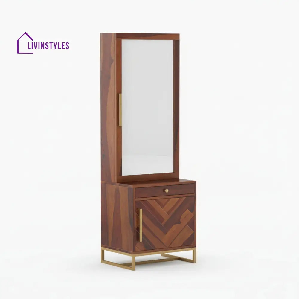 Gabriela Sheesham Wood dressing table with storage