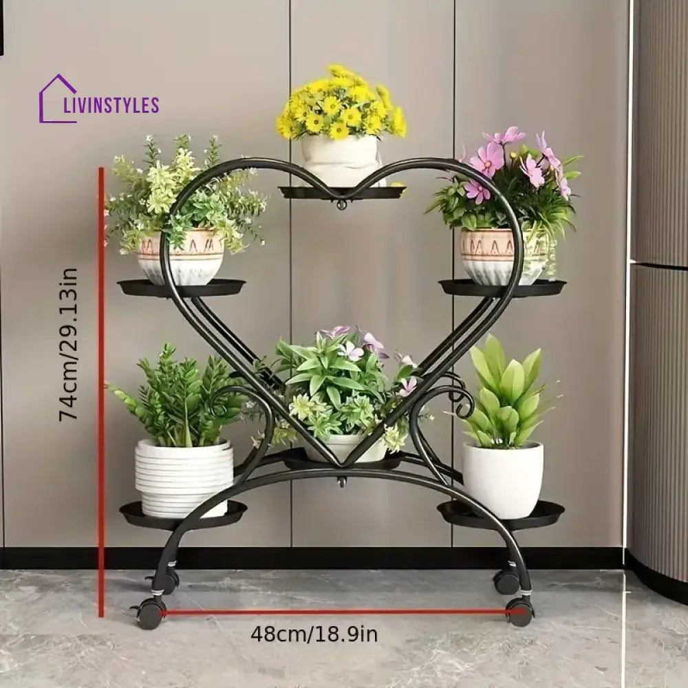 Gagan Metal Plant Stand For Balcony