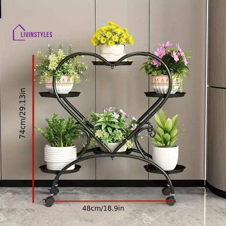 Gagan Metal Plant Stand For Balcony
