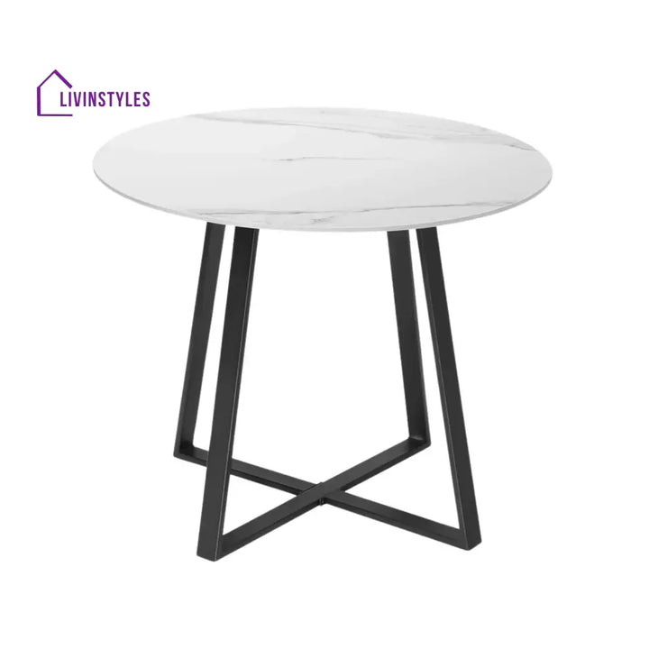 Galilea 5-Piece Outdoor Patio Dining Set with Rope Chairs & Marble-Top Table - Dining Set