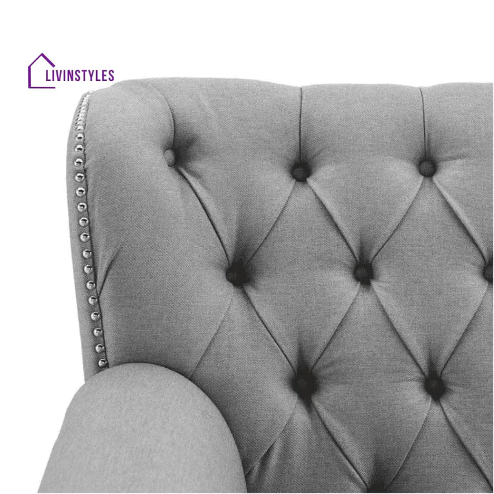 Galina 3 Seater Sofa in Grey Colour