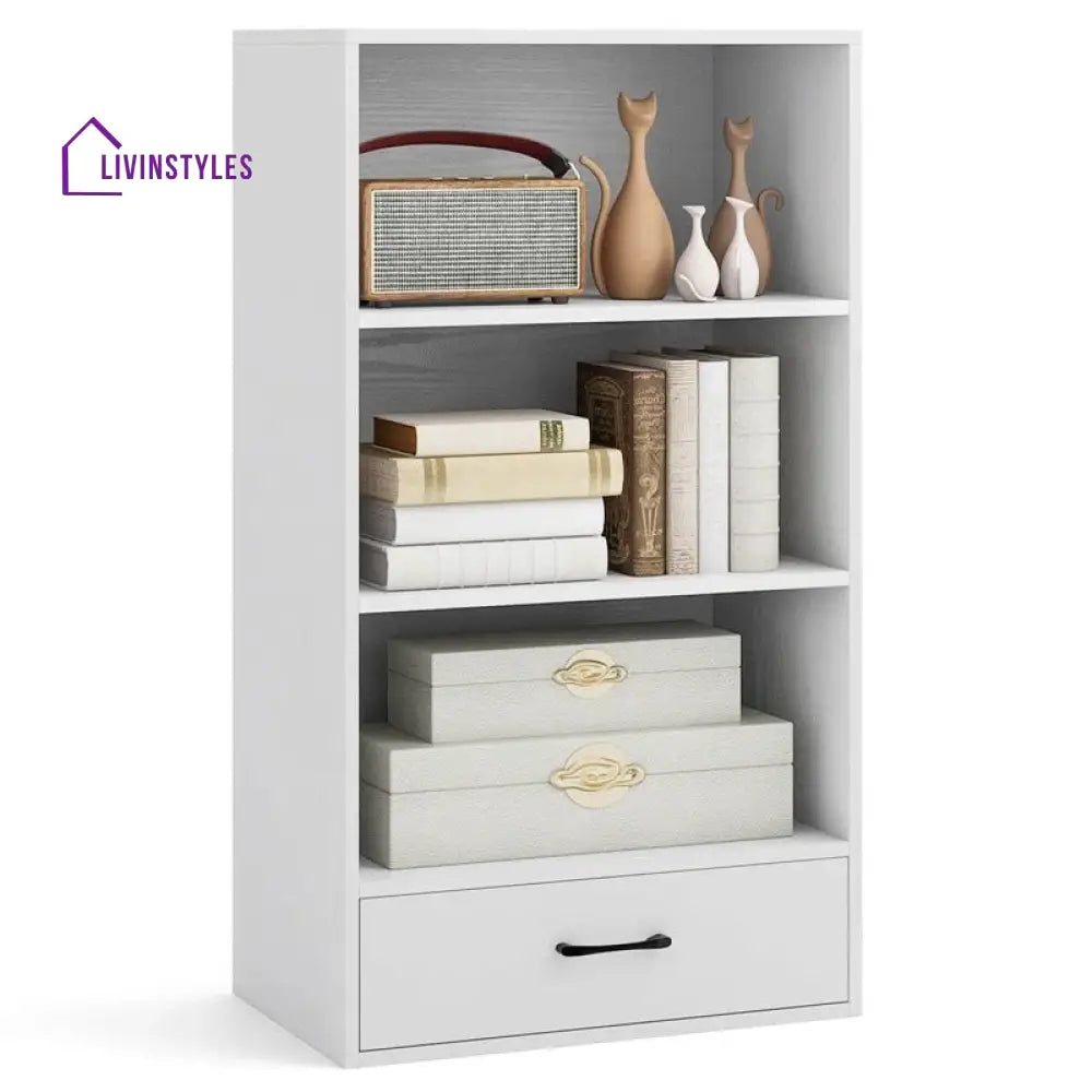 Galina Engineered Wood Bookshelves | Bookshelf for Living Room | Bedroom | Drawing Room | Study Room