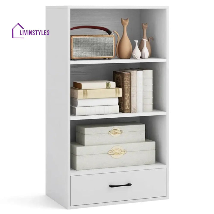 Galina Engineered Wood Bookshelves | Bookshelf for Living Room | Bedroom | Drawing Room | Study Room