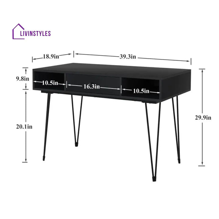 Galina Solid Sheesham Wood Study Table for Students