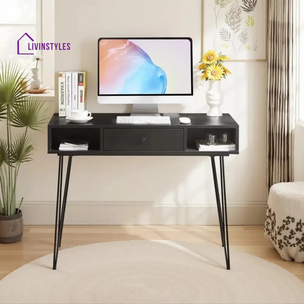 Galina Solid Sheesham Wood Study Table for Students
