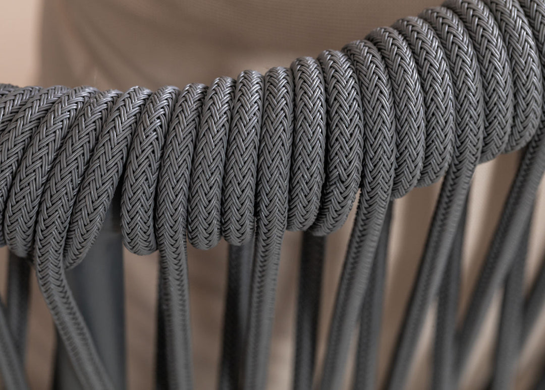 Bilbao Outdoor Sofa Set 2 Seater, 2 Single seater Set Braided & Rope