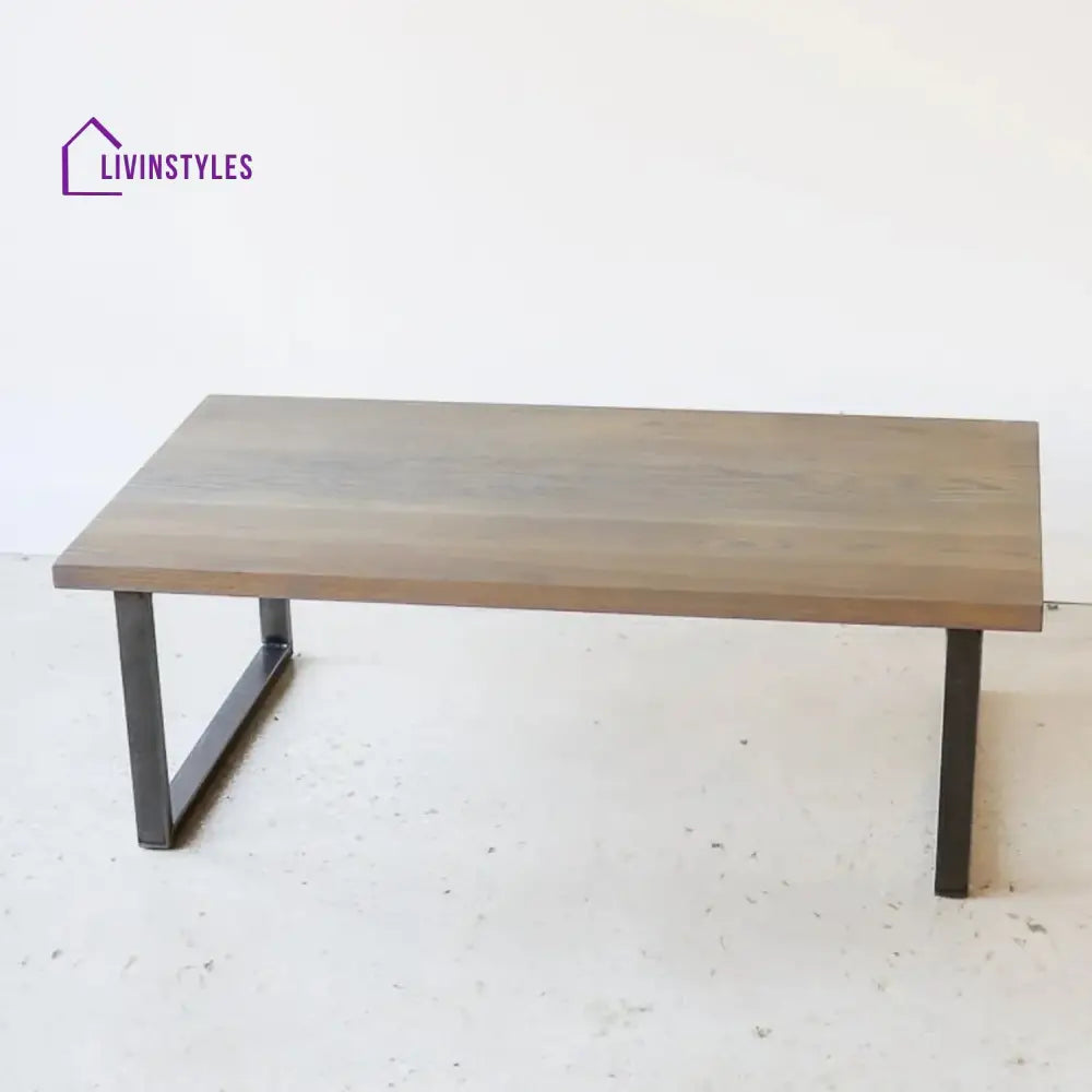 Gargi Wooden Top Coffee Table - Center Table