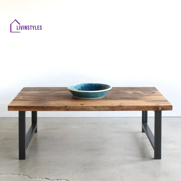 Gargi Wooden Top Coffee Table - Center Table