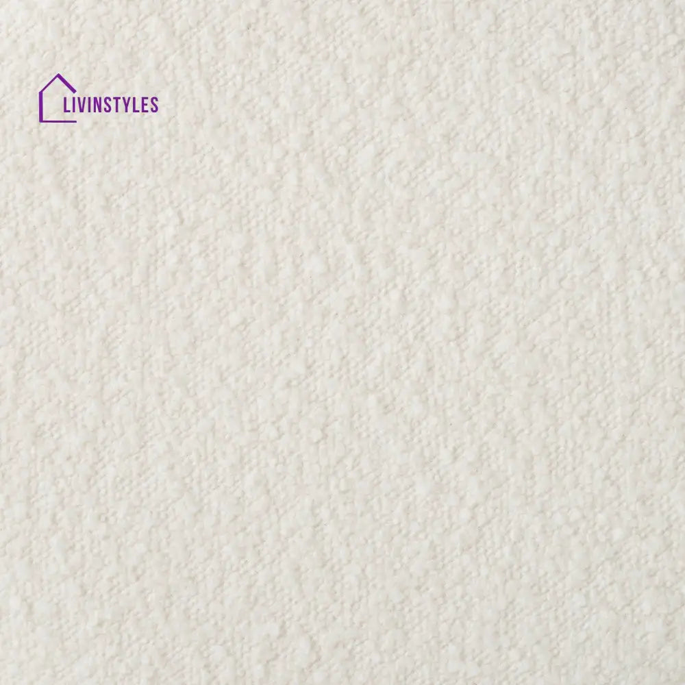 Gaspar Gold Base Boucle Storage Stool Stools