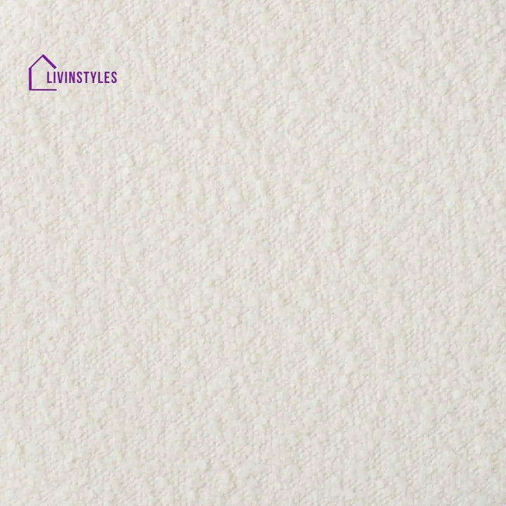 Gaspar Gold Base Boucle Storage Stool Stools