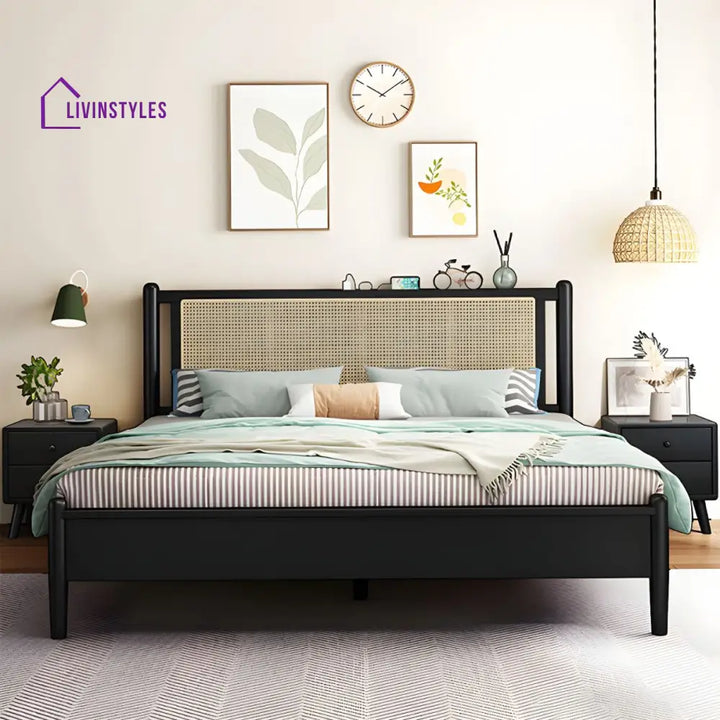 Gatik Solid Wood Bed Without Storage