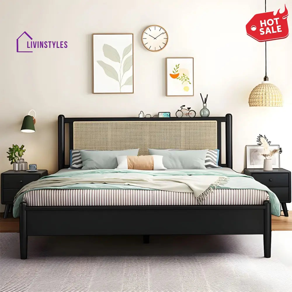 Gatik Solid Wood Bed Without Storage