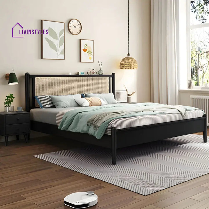 Gatik Solid Wood Bed Without Storage