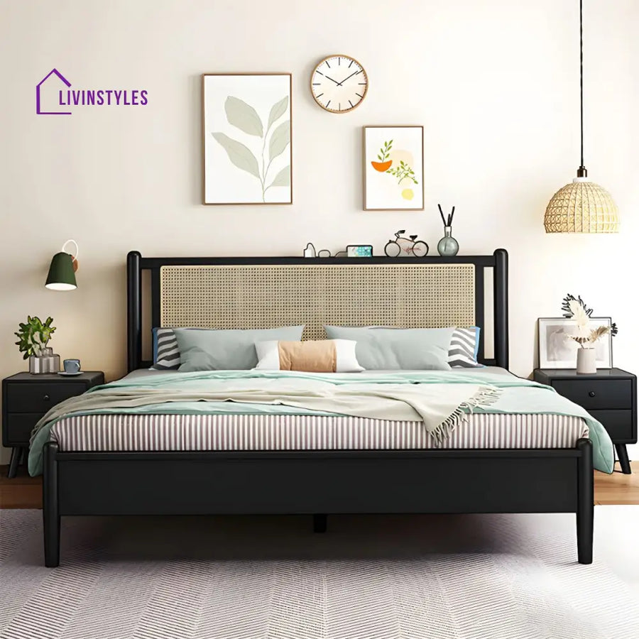 Gatik Solid Wood Bed Without Storage