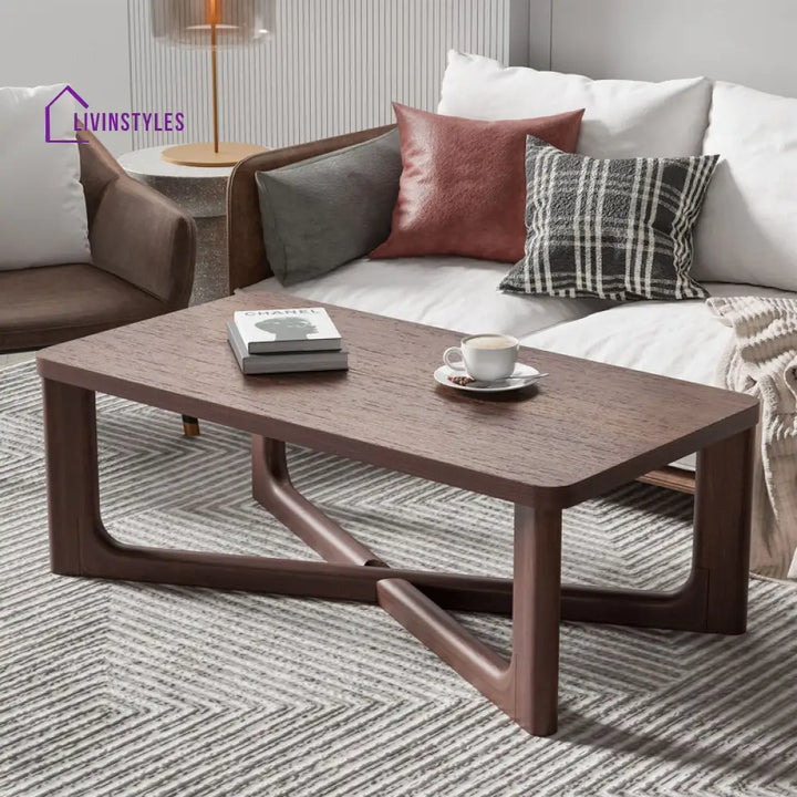 Gaurav Solid Wood Coffee Table For Living Room